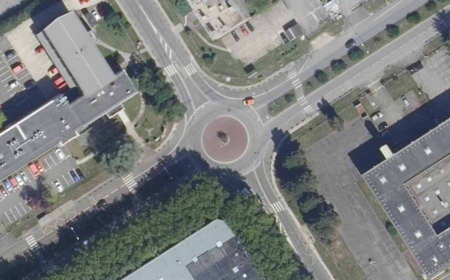 Vue aérienne du Avenue Roger Hennequin