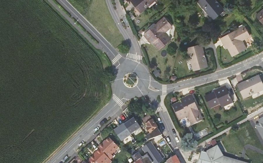 Vue aérienne du Rue de Longjumeau