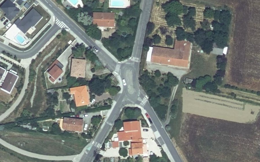 Vue aérienne du Chemin de Peyrelong