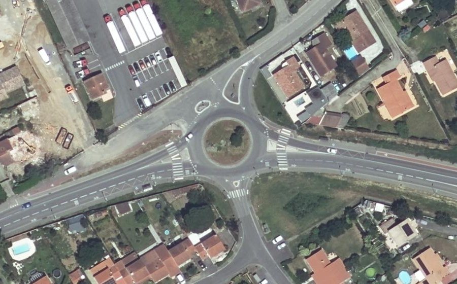 Vue aérienne du Rue de Fenouillet