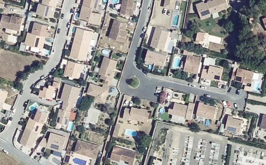 Vue aérienne du Lotissement les Villas de Malassan
