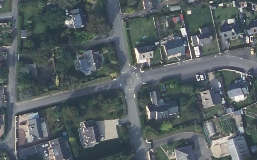 Vue aérienne du Rue de la Croix Thomas