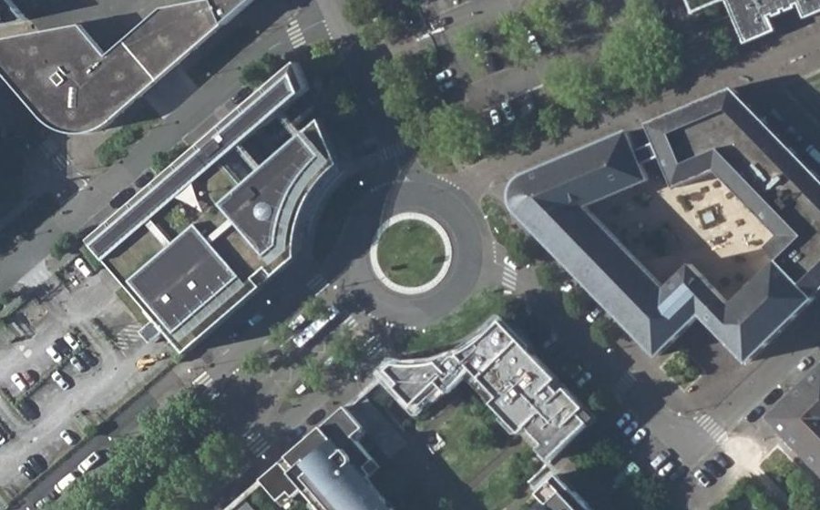 Vue aérienne du Place Gaston Defferre
