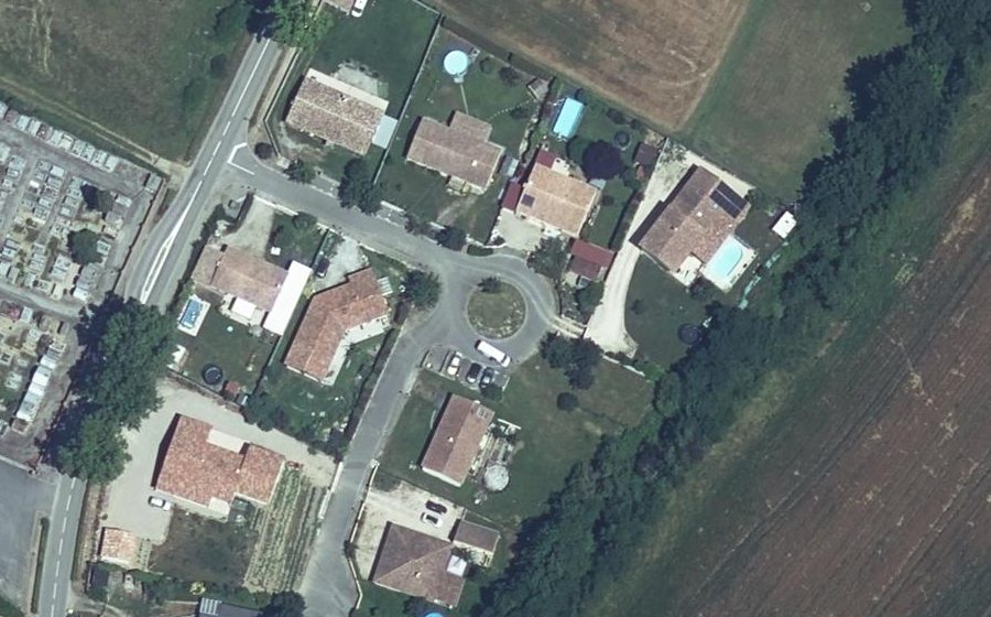 Vue aérienne du Manse