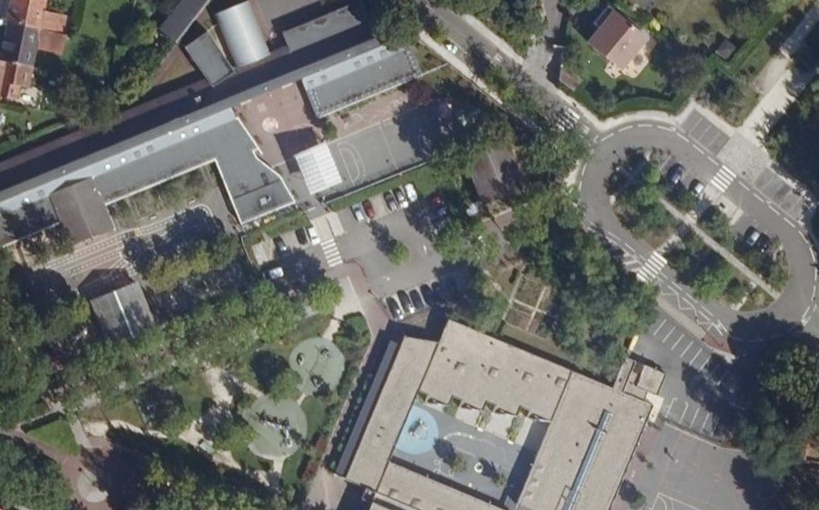 Vue aérienne du Allée Jacques Brel