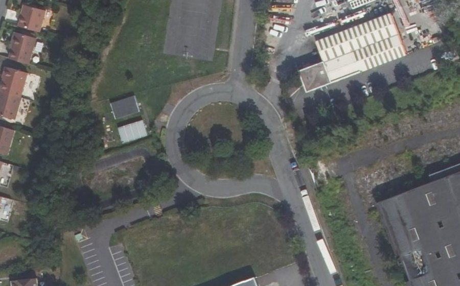 Vue aérienne du Rue de la Briqueterie
