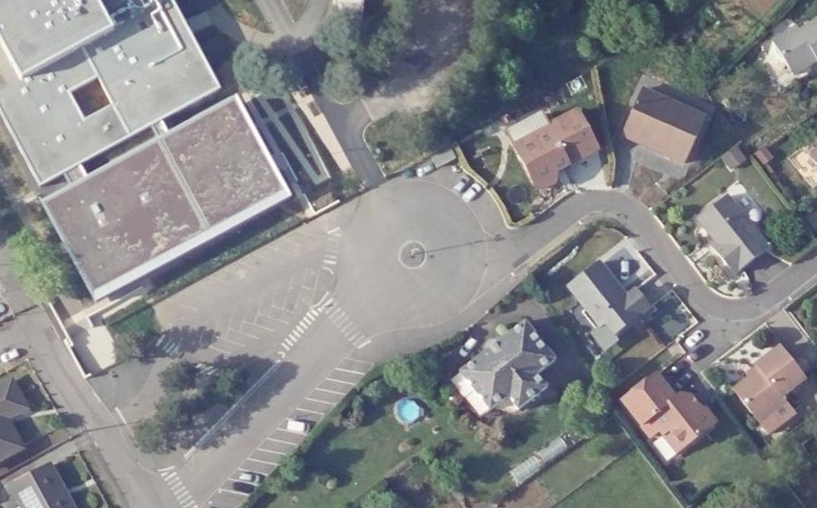 Vue aérienne du Rue Marcel Pagnol