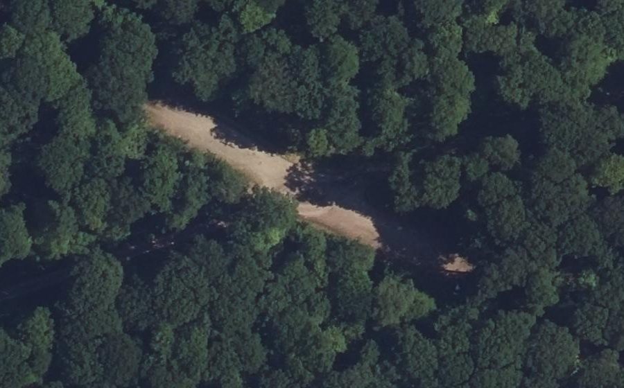 Vue aérienne du Rond-point anonyme n°1288986151