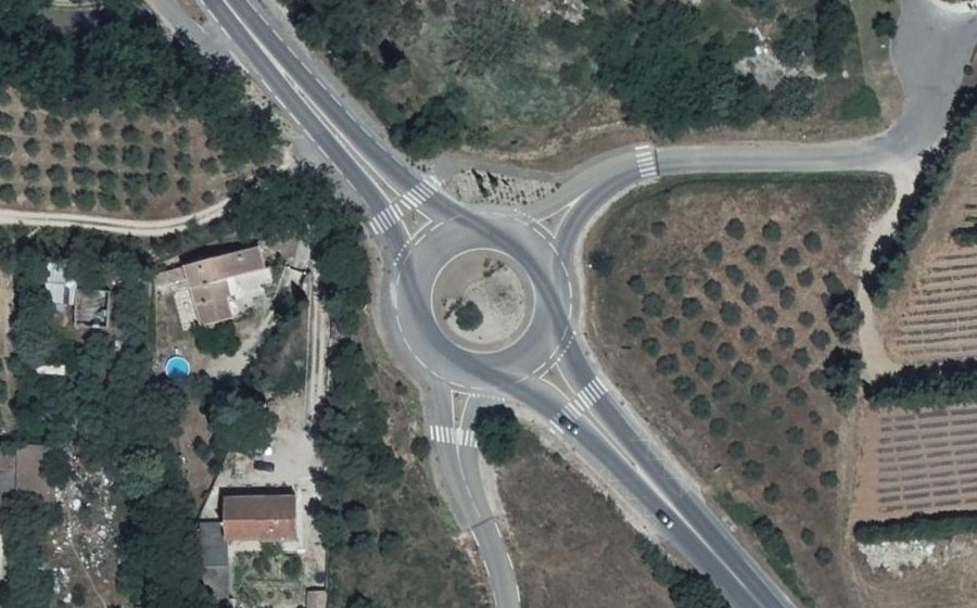 Vue aérienne du Avenue du Majoral Jouve