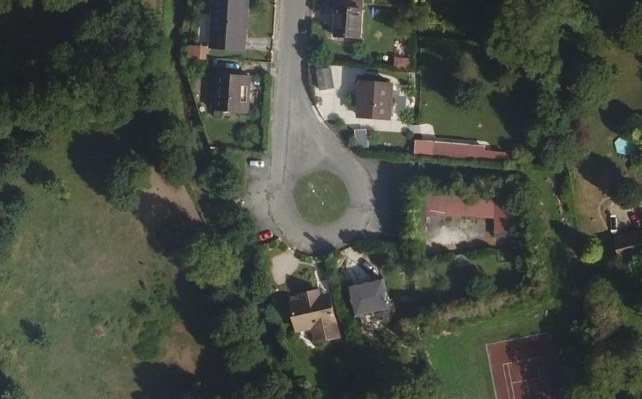 Vue aérienne du Rue des Peupliers