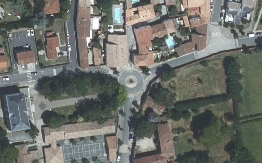 Vue aérienne du Avenue du Parc