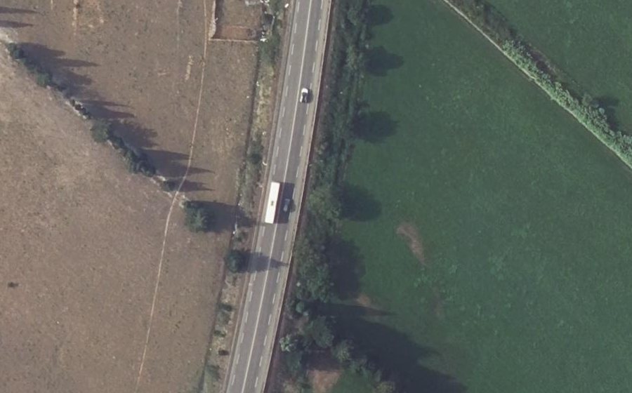 Vue aérienne du Rond-point anonyme n°1300707813
