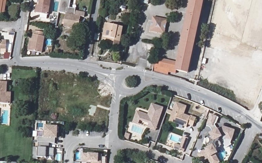 Vue aérienne du Rond-point anonyme n°130199007