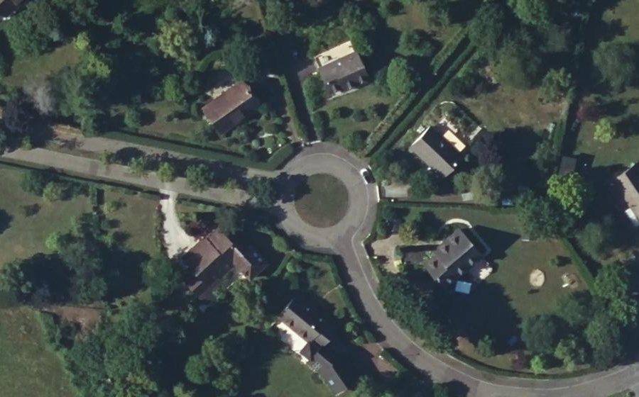 Vue aérienne du Allée du Bel Horizon