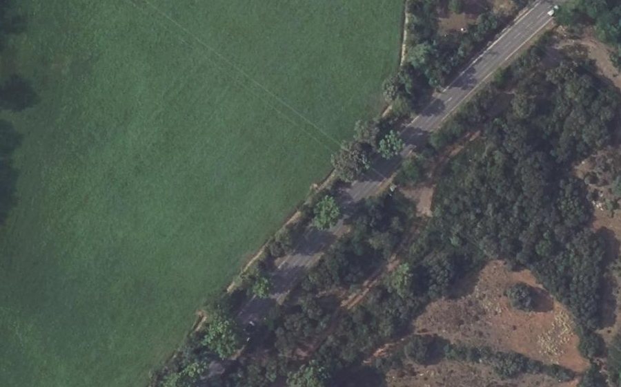 Vue aérienne du Rond-point anonyme n°1314470924