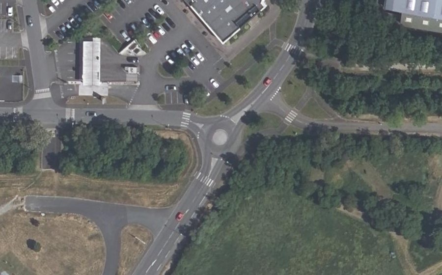Vue aérienne du Avenue Laffon de Ladebat