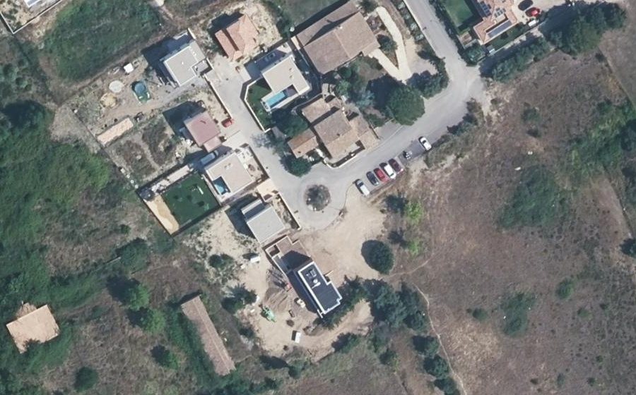 Vue aérienne du Impasse l'Amiral