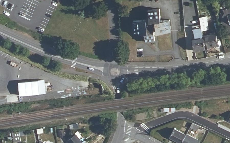 Vue aérienne du Rue d'Armor