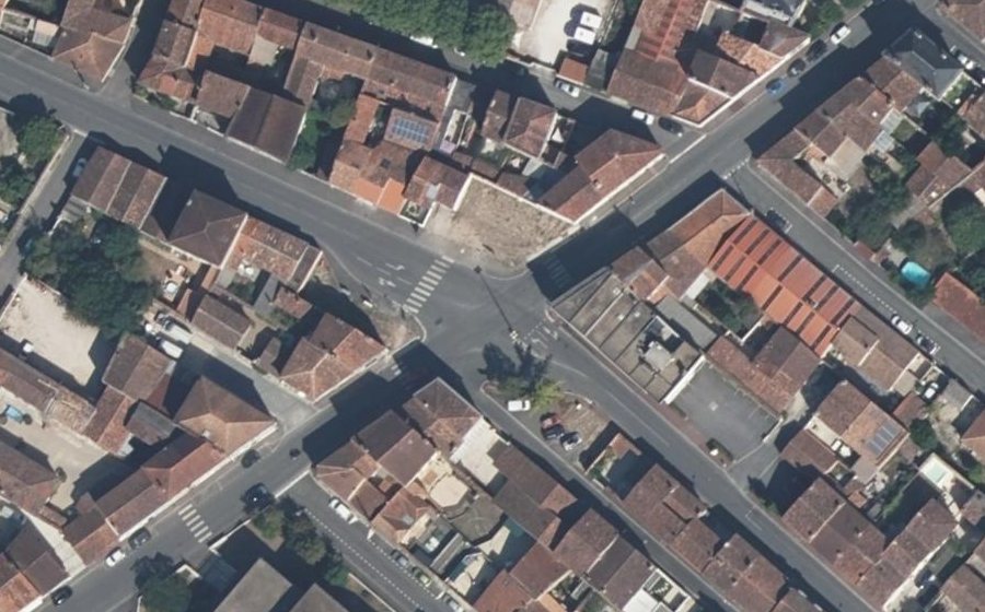 Vue aérienne du Boulevard Oscar Planat