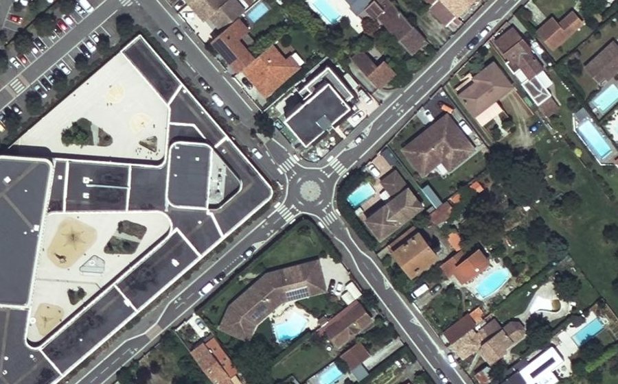 Vue aérienne du Allée de Grand-Selve