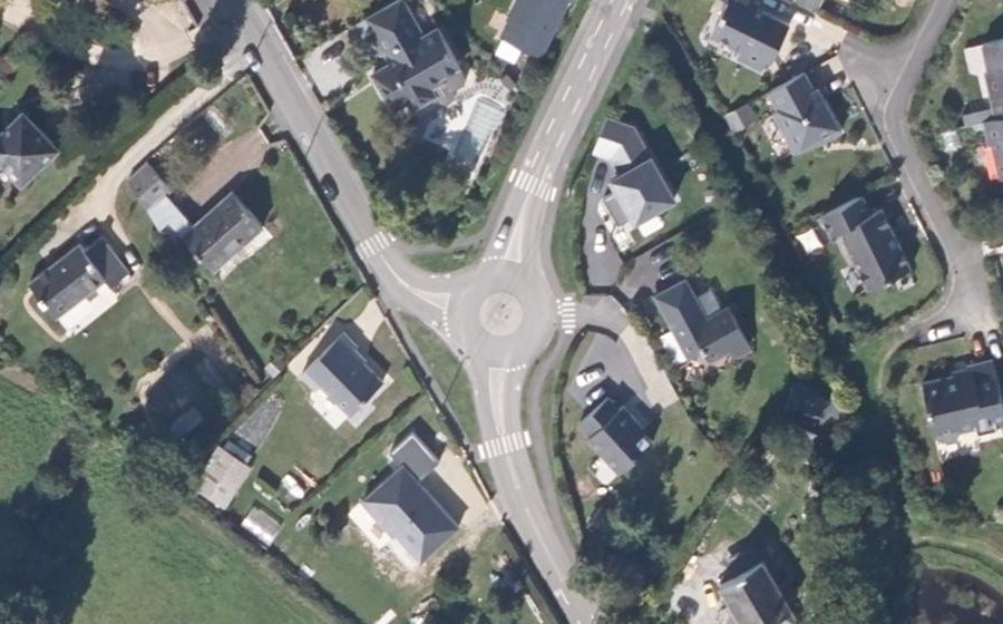 Vue aérienne du Rue An Alre