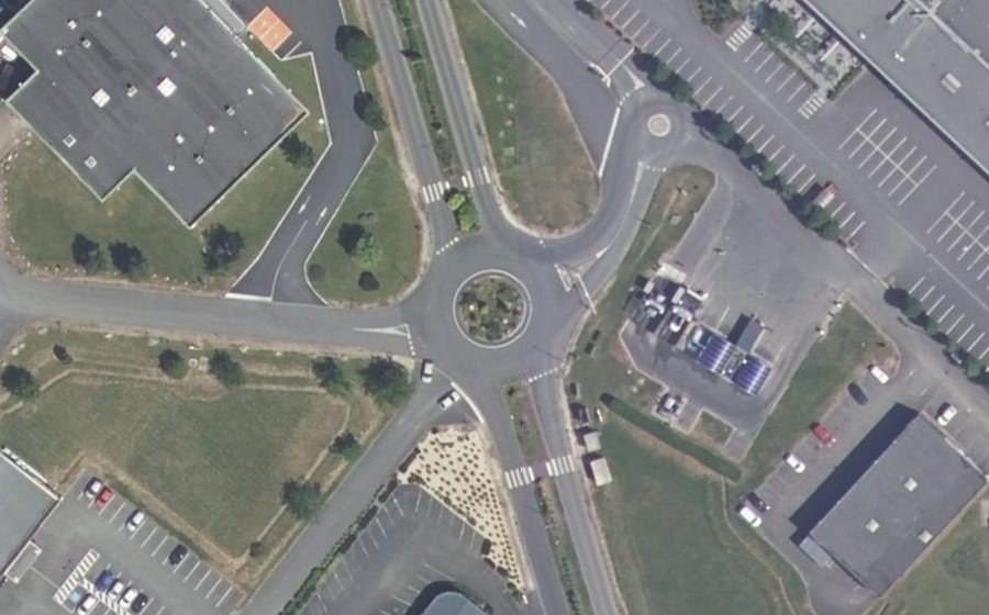 Vue aérienne du Avenue des Murguets