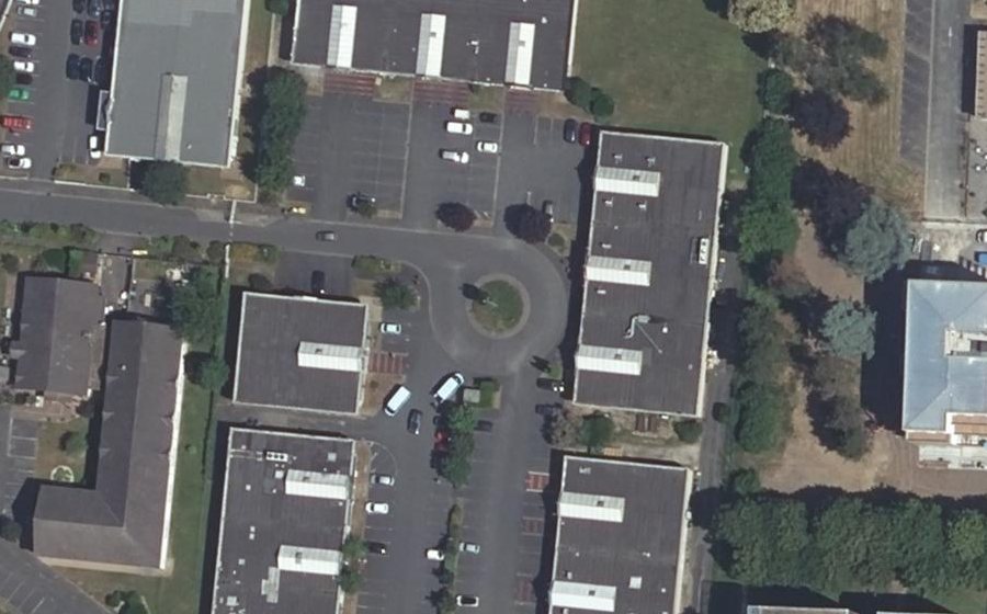 Vue aérienne du Rond-point anonyme n°1338351959
