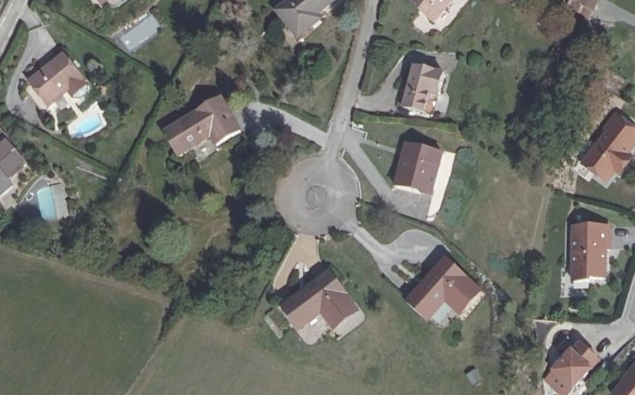Vue aérienne du Impasse Sur Roche