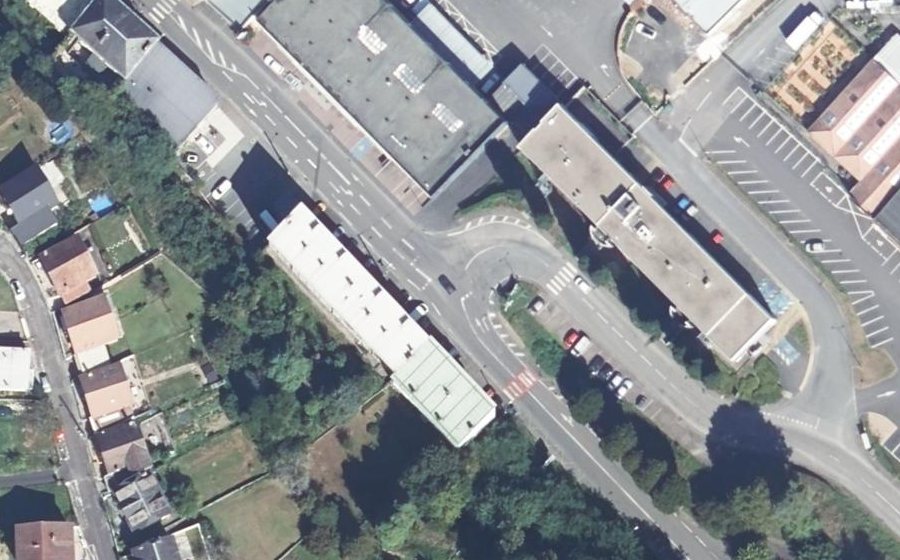Vue aérienne du Rue du Docteur Valette