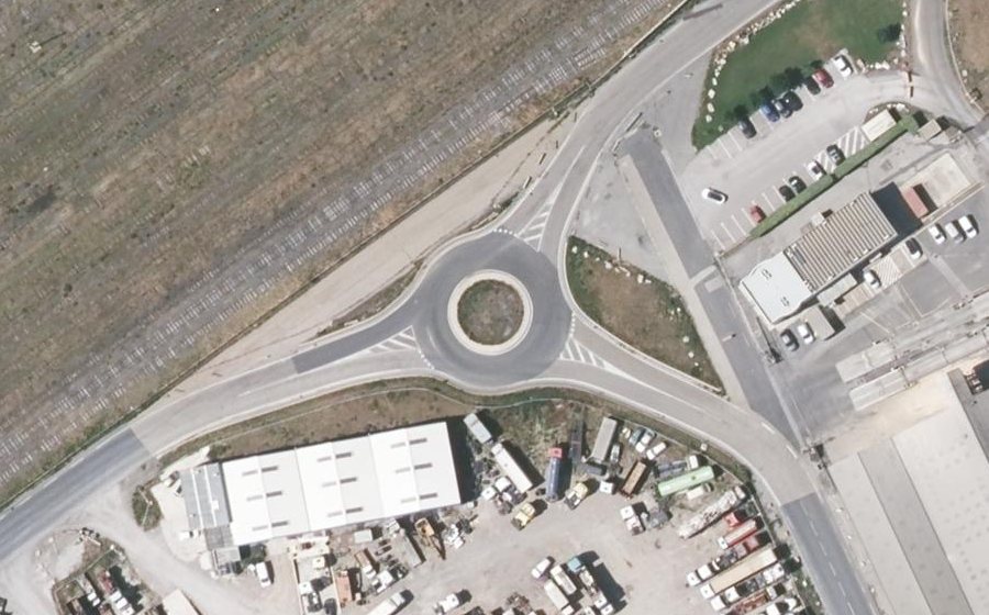 Vue aérienne du Avenue d'Occitanie
