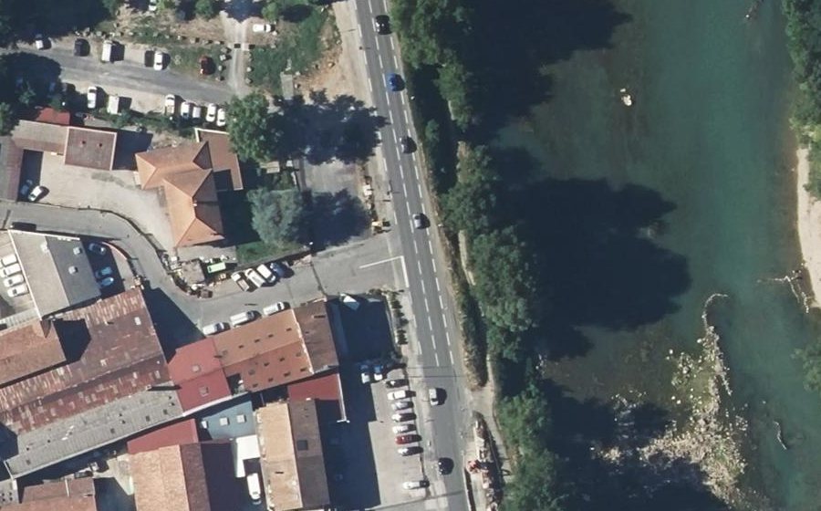 Vue aérienne du Rue Étienne Delmas