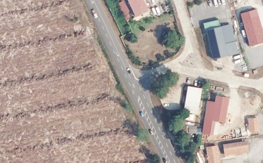 Vue aérienne du Rond-point anonyme n°1362847685