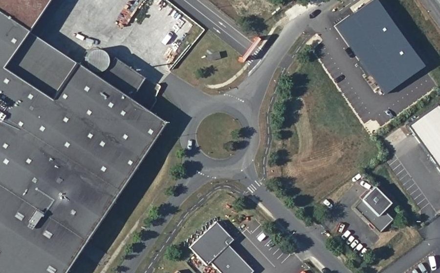 Vue aérienne du Rue Georges Guynemer