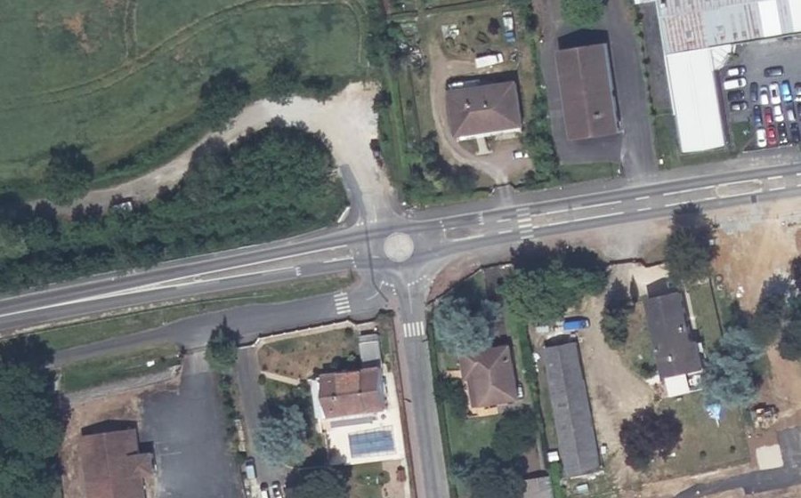 Vue aérienne du Route de la Torchaise