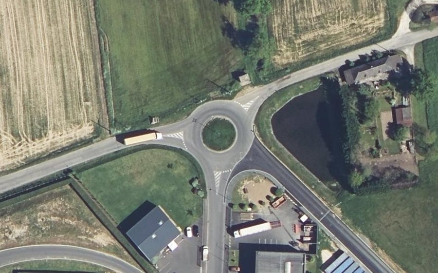 Vue aérienne du Route Jean Aymard