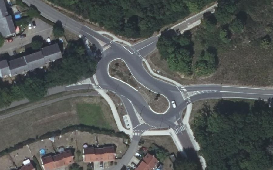 Vue aérienne du Rue du Bois des Communes