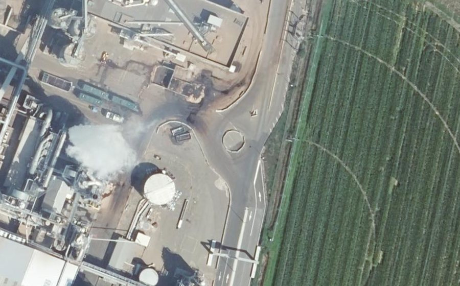 Vue aérienne du Rond-point anonyme n°1374814698