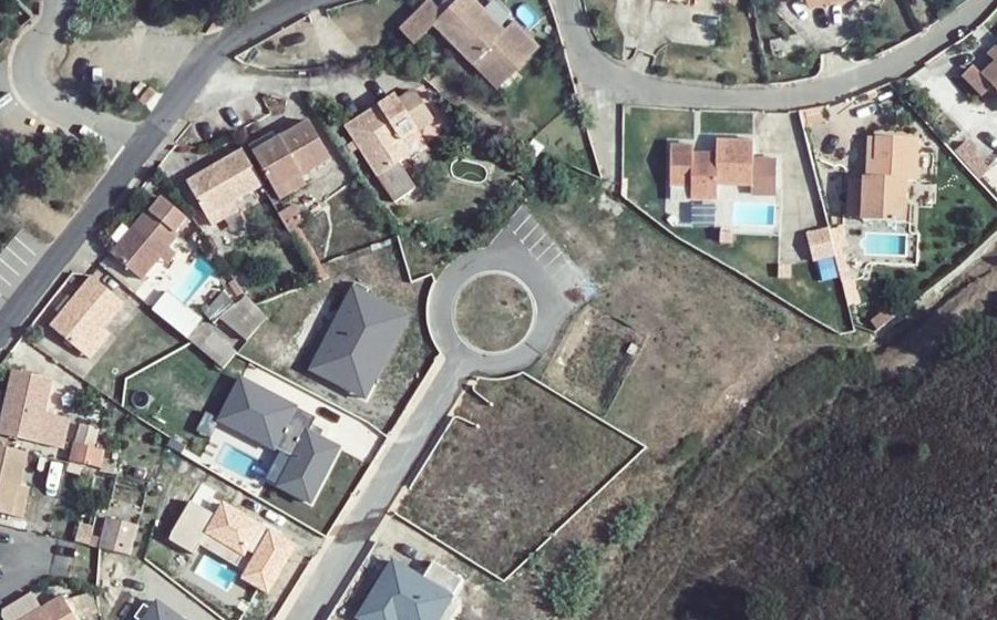 Vue aérienne du Lotissement I Giardini