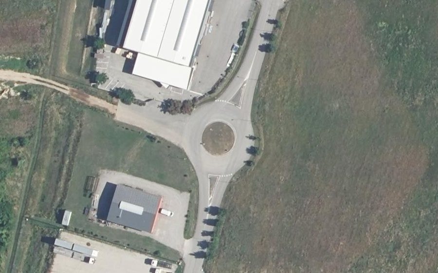 Vue aérienne du Allée des Hérons