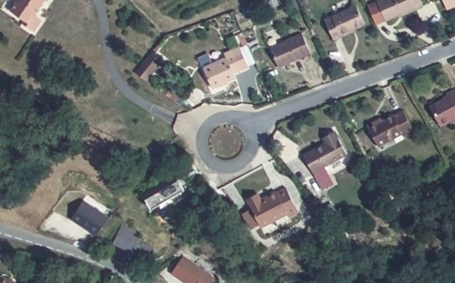 Vue aérienne du Rue des Écureuils