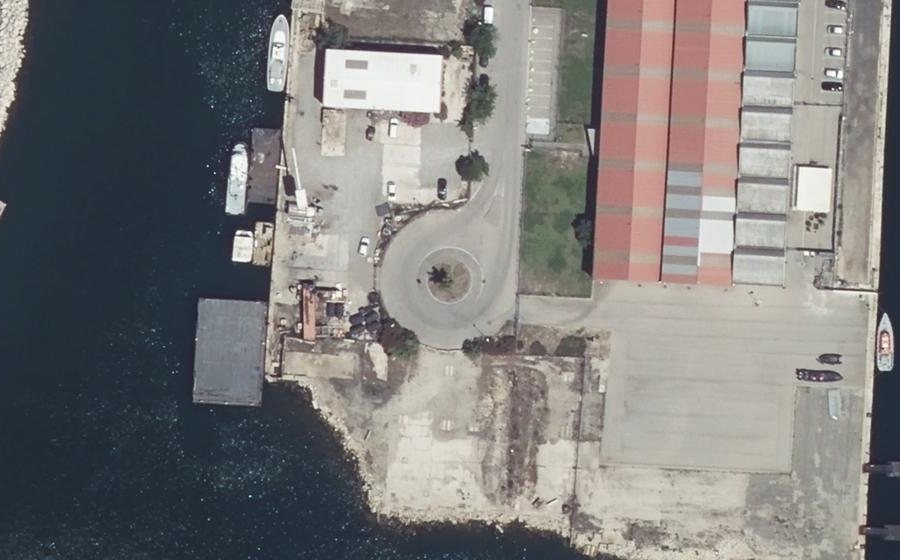 Vue aérienne du Quai de la Liberté