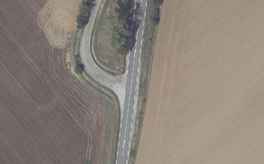 Vue aérienne du Rond-point anonyme n°1418039771