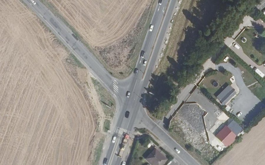 Vue aérienne du Avenue de Claye
