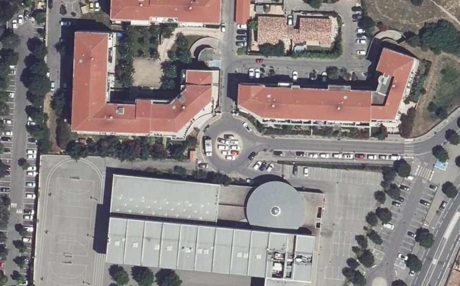 Vue aérienne du Allée Ovsanna Kaloustian