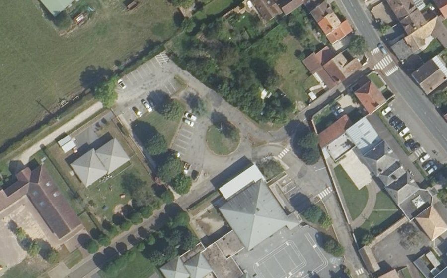 Vue aérienne du Rue des Fours à Chaux