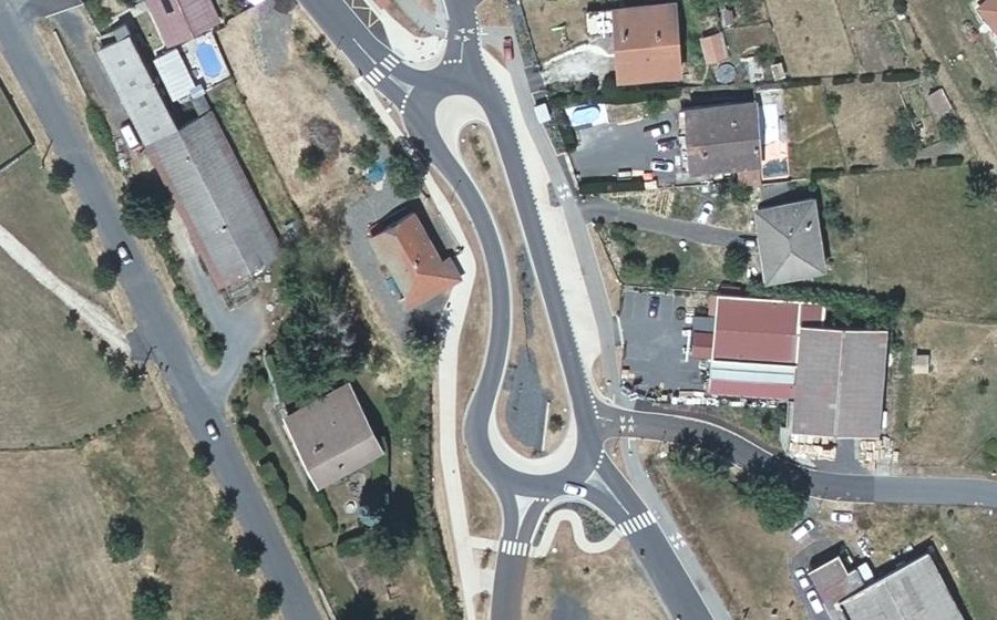 Vue aérienne du Avenue Laurent Eynac
