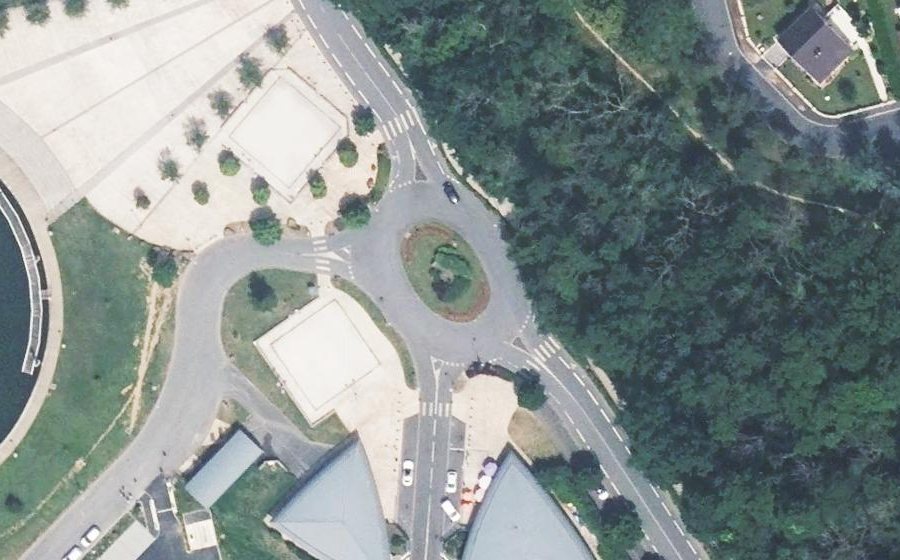 Vue aérienne du Rue des Pâquis
