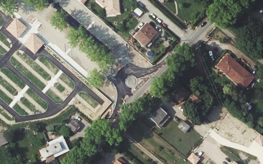 Vue aérienne du Route de Lafrançaise