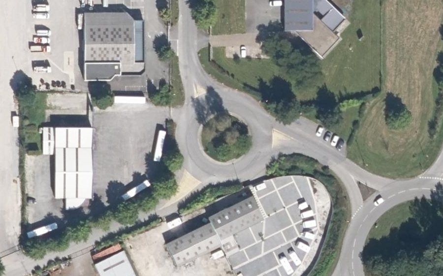Vue aérienne du Zone de Ty er Douar