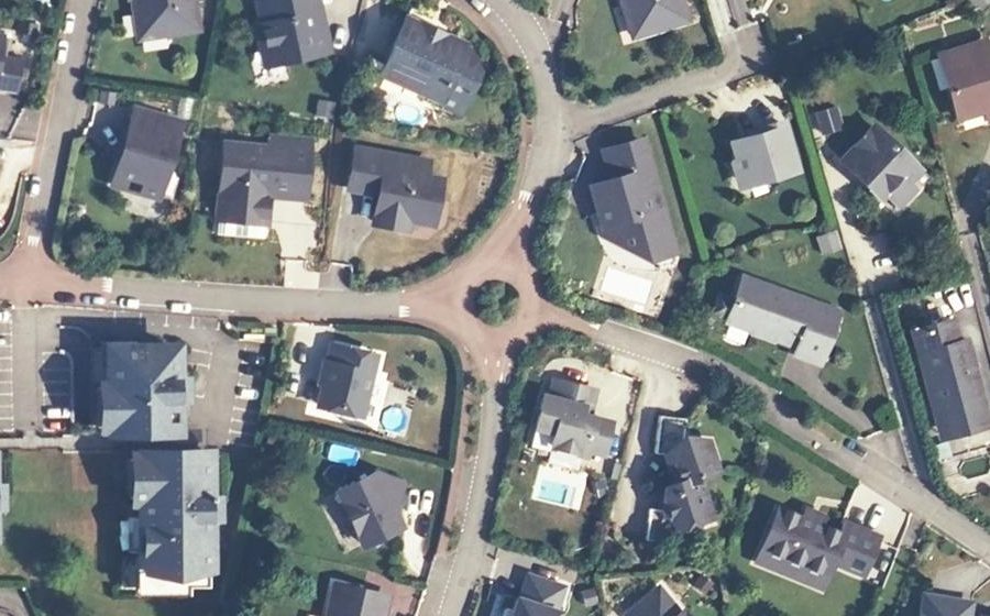 Vue aérienne du Lotissement le Clos des Chassettes